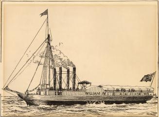 Steamer "William IV", 1832-58 (Lake Ontario)