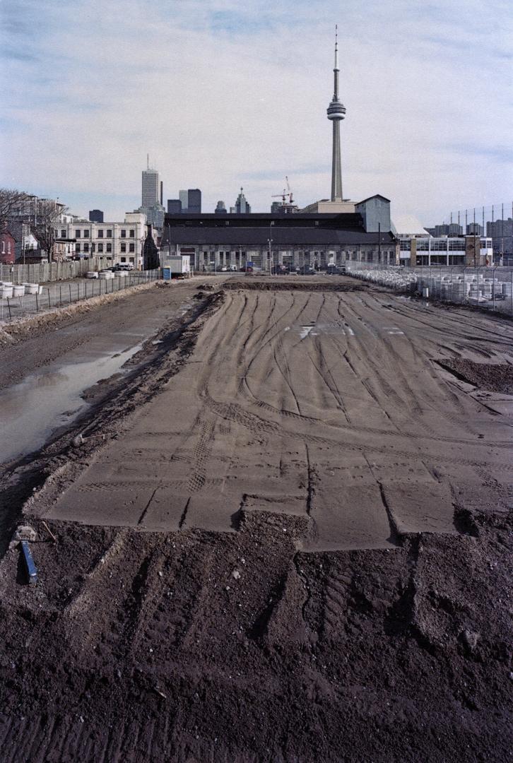 Soil remediation, site of Toronto Refiners and Smelters, Bathurst Street at Front Street.