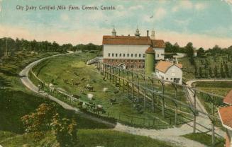 City Dairy certified milk farm, Toronto, Canada