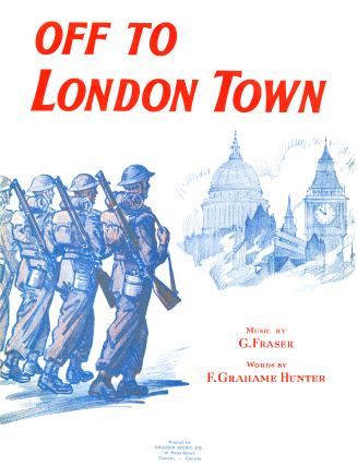 Cover features: title and composition information with drawing of soldiers marching towards a s…