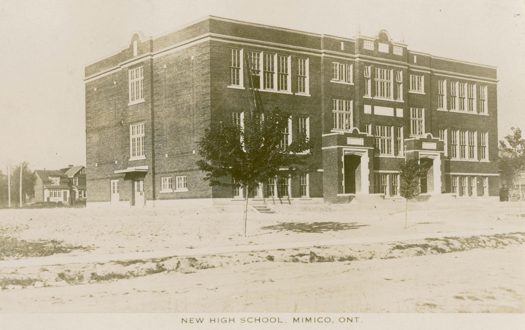 New High School, Mimico, Ont