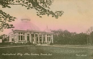  Horticultural Bldg. Allan Gardens, Toronto, Ont.