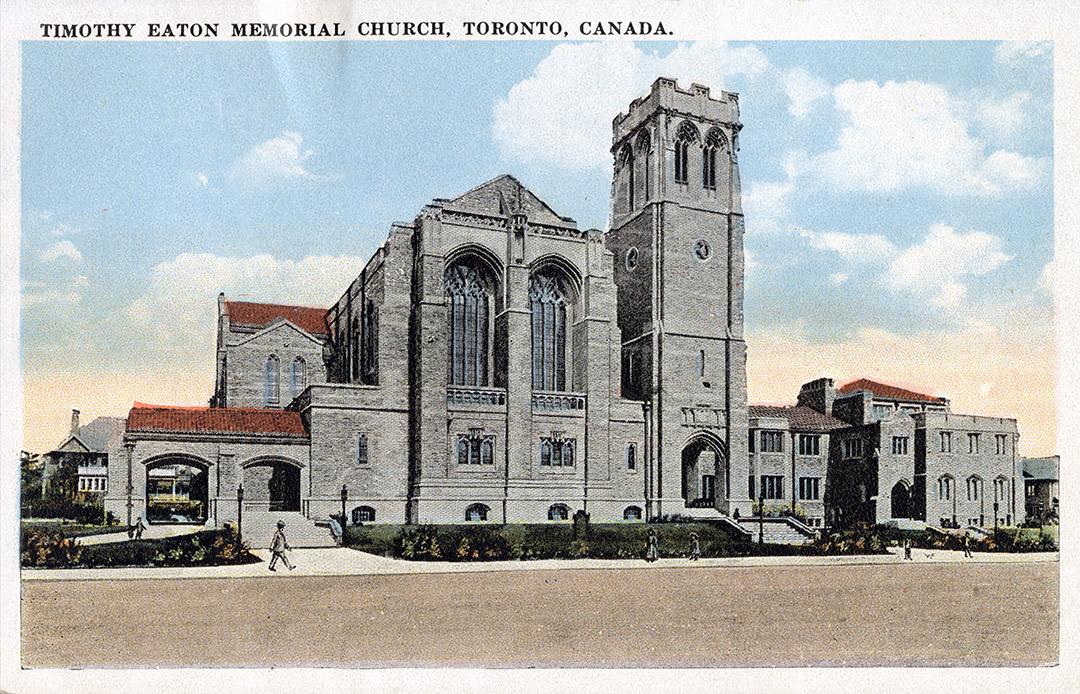 Picture of large church building. 