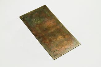 Metal printing plate.