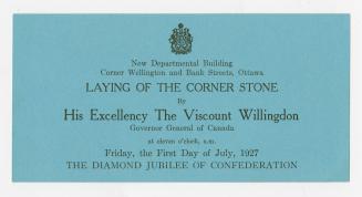 Laying of the cornerstone