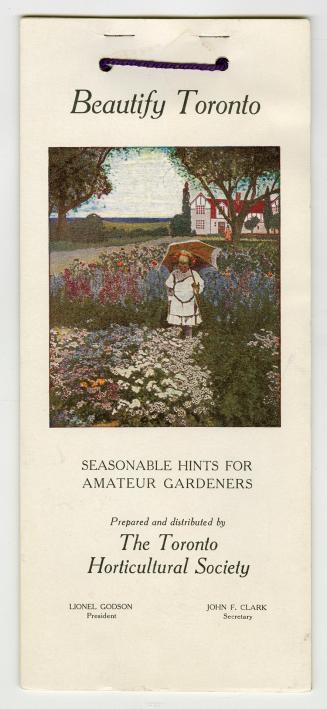 Image of a young girl in a white dress holding a sun parasol and standing in a beautiful flower…