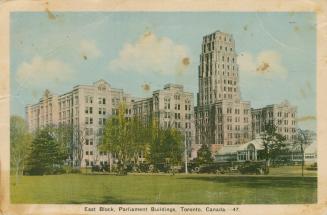 Picture of government buildings and greenhouse. 