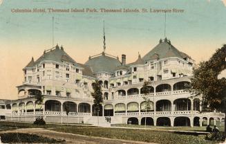 Very large hotel complex with multiple balconies.