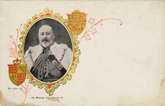 Black and white photography of a man with a beard in ceremonial robes.