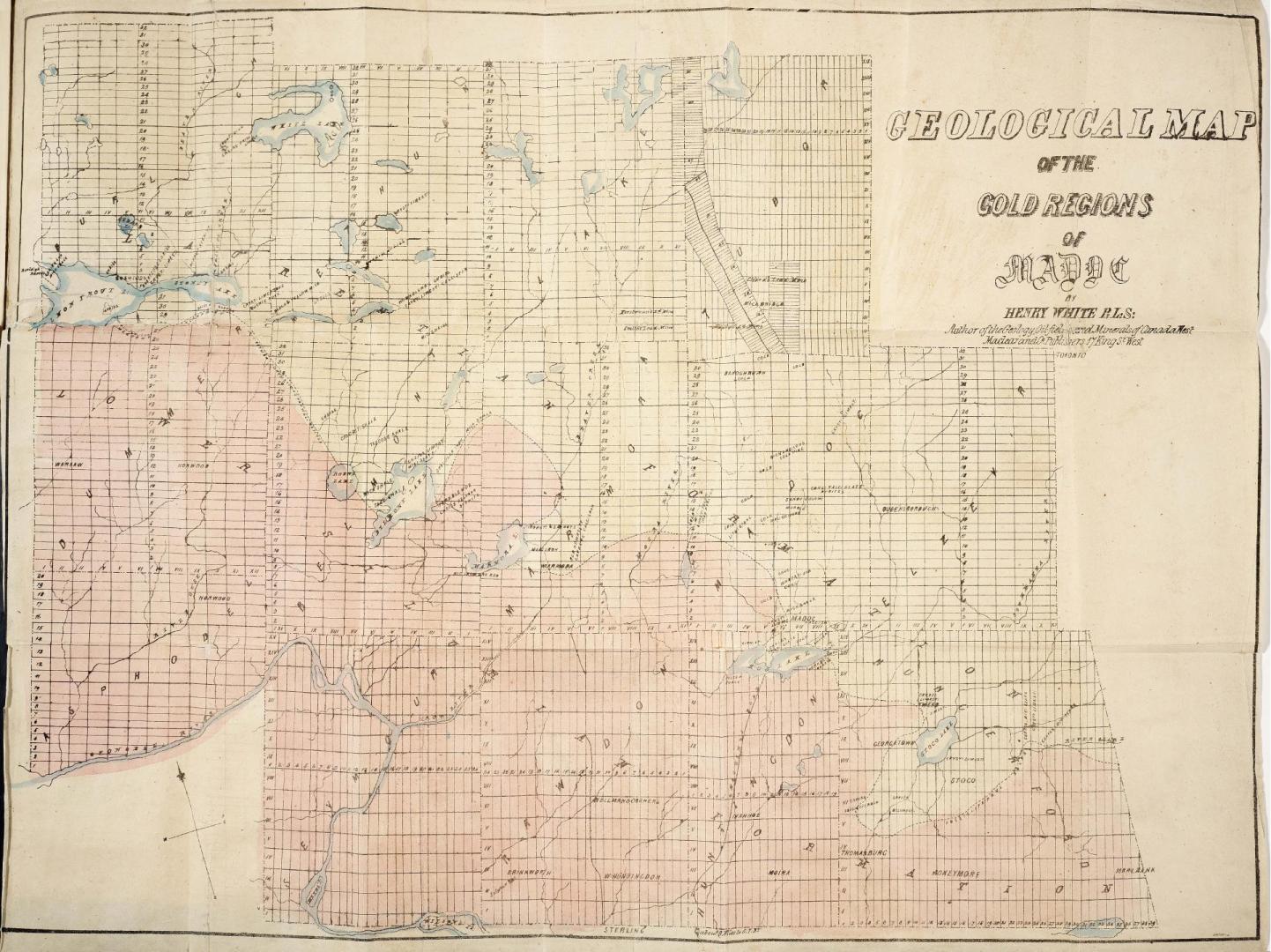 Gold regions of Canada, gold, how and where to find it, the explorer's guide and manual of practical and instructive directions for explorers and miners in the gold regions of Canada