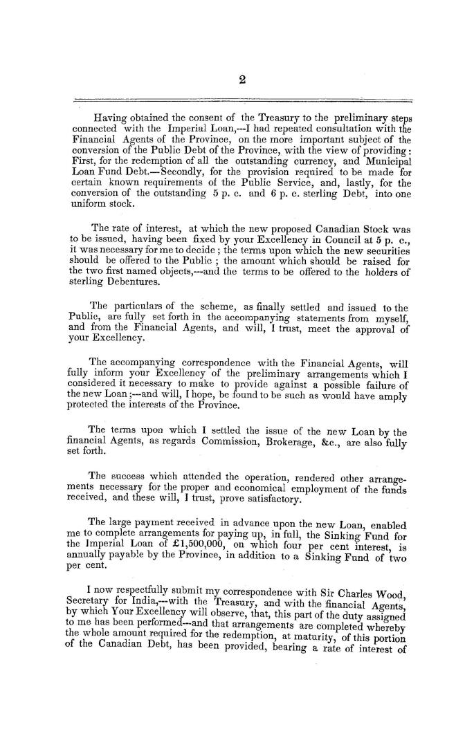 Message on the subject of the sinking fund, also, certain other documents having reference to the consolidation of the public debt, presented to both (...)