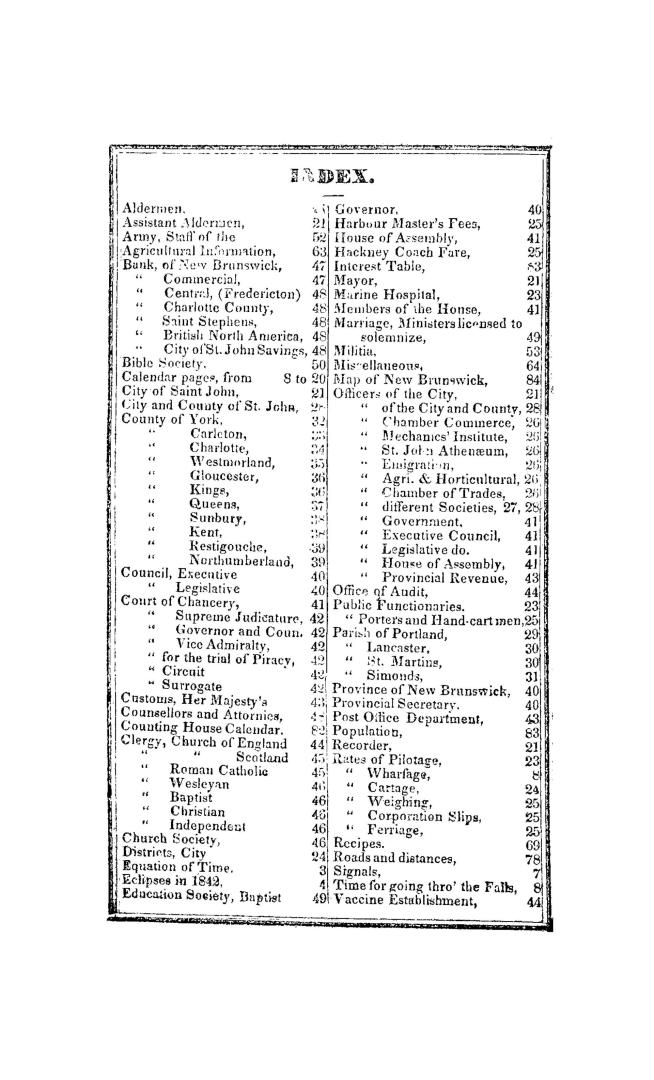 The Merchants' & farmers' almanack