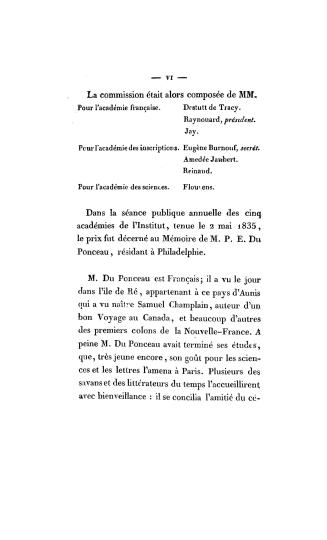 Mémoire sur le système grammatical des langues de quelques nations indiennes de l'Amériqueu Nord, ouvrage qui, à la séance publique annuelle de l'Institut royal de France, le 2 mai, 1835