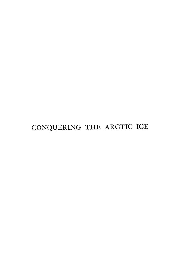 Conquering the Arctic ice