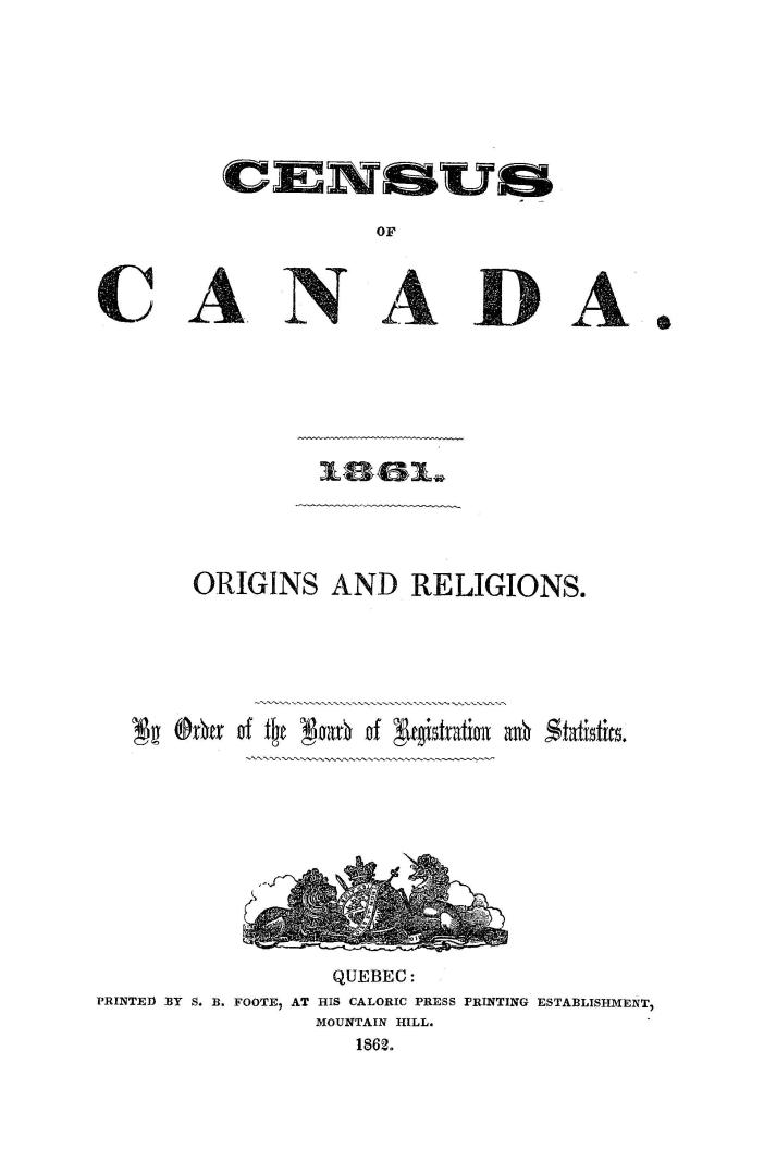 Census of Canada