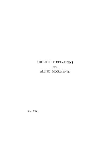 The Jesuit relations and allied document