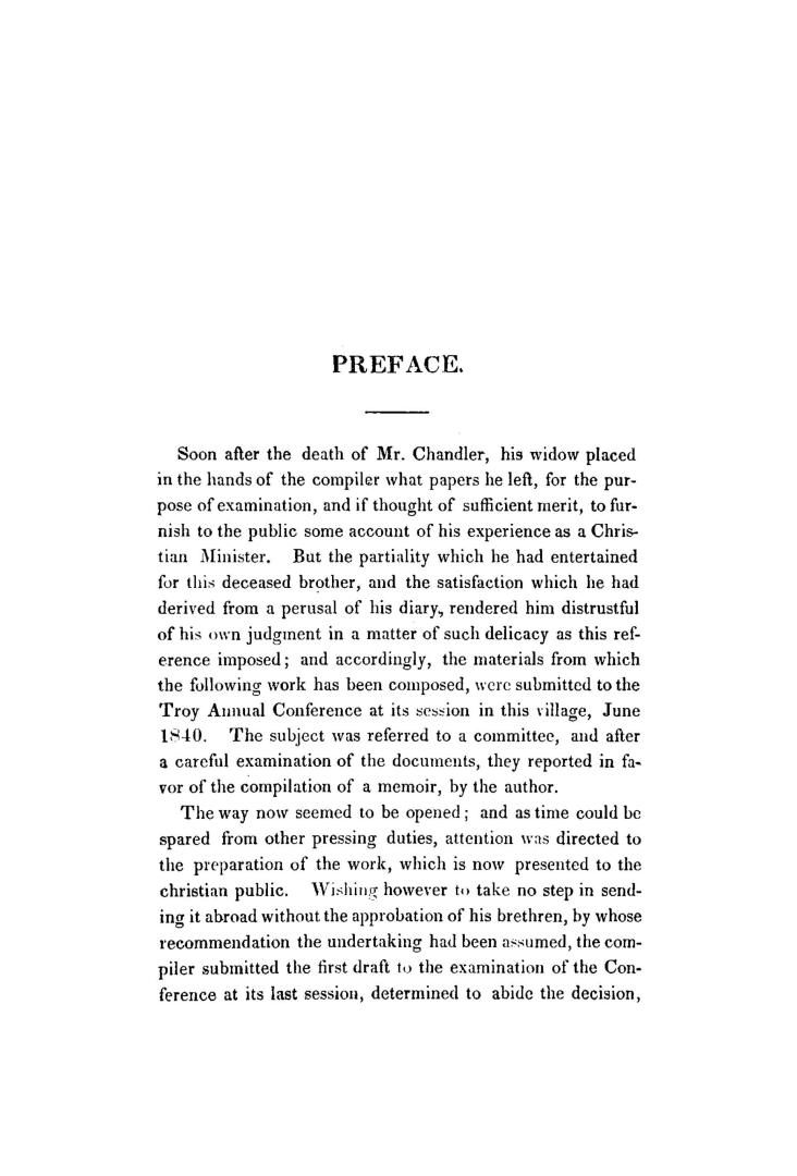 Memoir of the Rev. Daniel Meeker Chandler, for several years missionary among the Indians at Ke-wa-we-non and Sault de St. Marie, Lake Superior, comp. from original documents