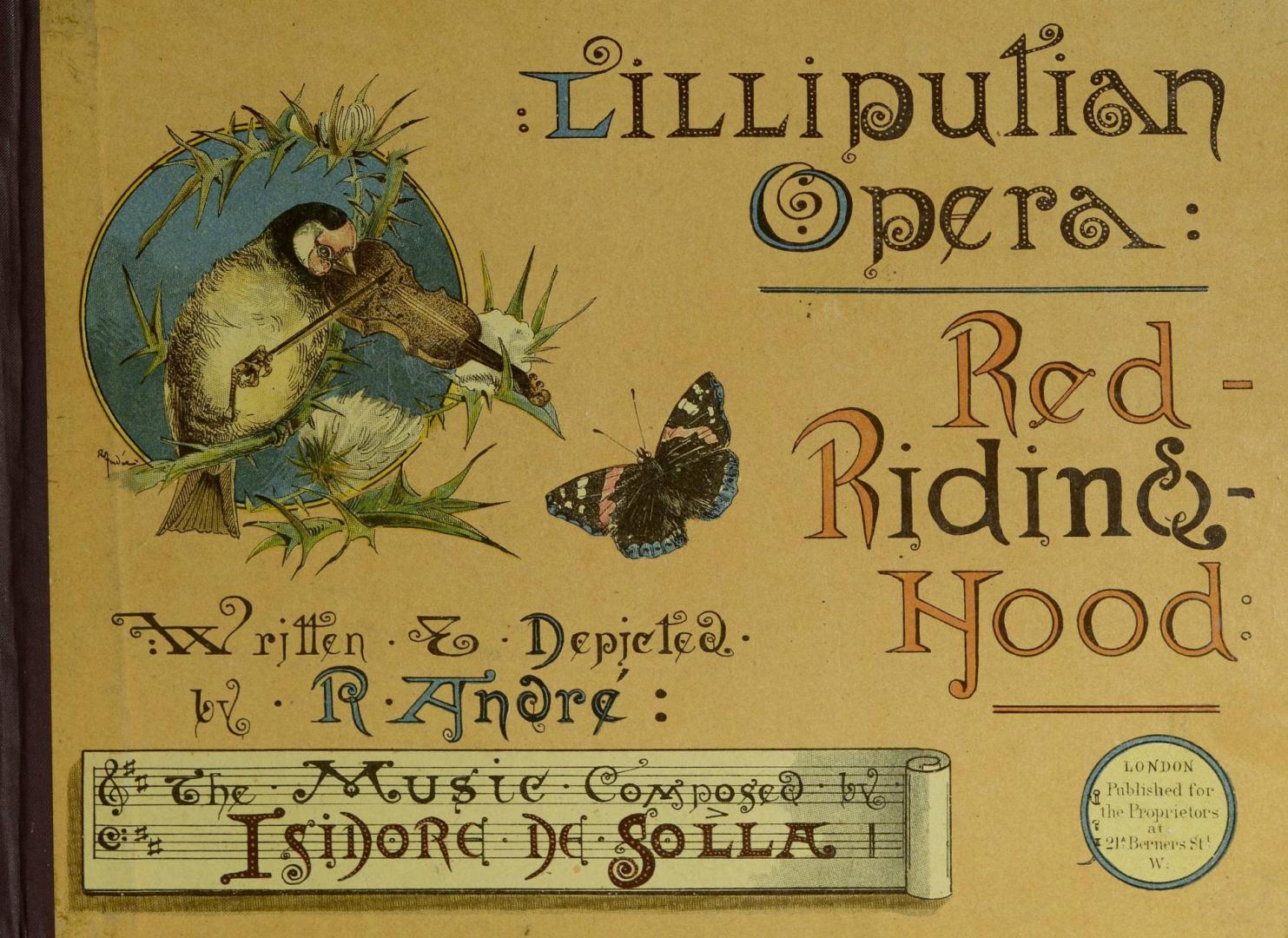 Lilliputian opera : Red-Riding Hood