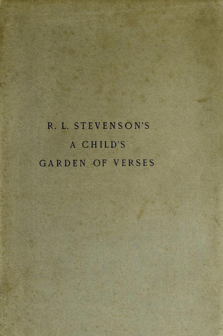 A child's garden of verses