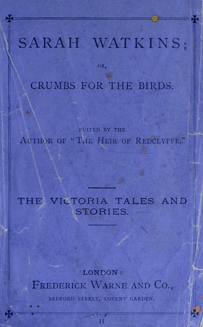 Sarah Watkins, or, Crumbs for the birds