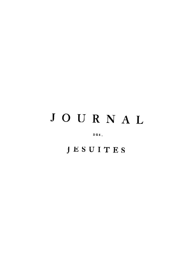 Le journal des Jésuites publié d'après le manuscrit original conservé aux archives du Séminaire de Québec