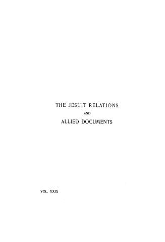 The Jesuit relations and allied document