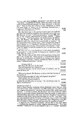 [Letter to Mr. George Ryerson containing remarks on the evidence given him before the Committee of the House of commons on the civil government of Canada in 1828