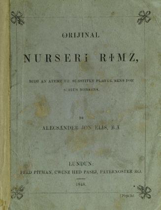 Orijinal nurseri rimz : being an atemt tuu substitut plaful sens for serius nonsens