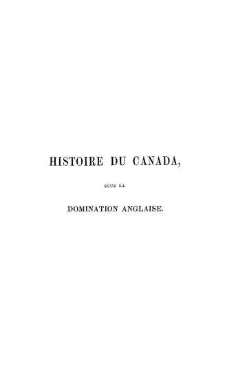 Histoire du Canada