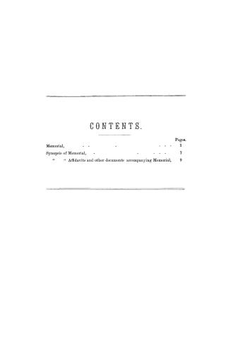 Copy of the memorial of the McCormick family of Point-au-Pelée Island, to His Excellency the Governor General in Council: praying, 1stly.--For the wai(...)