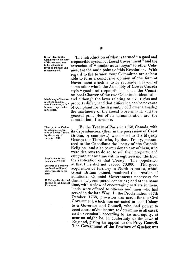 [Report of the] Committee to whom was referred that part of the Journals of last session containing the letter of the Speaker of the House of assembly(...)