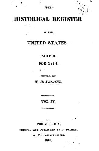 The historical register of the United States