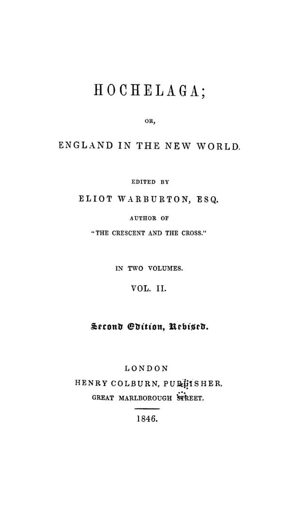 Hochelaga, or, England in the New world