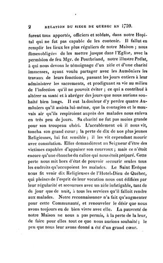 Relation de ce qui s'est passé au siège de Québec, et de la prise du Canada