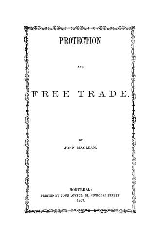 Protection and free trade