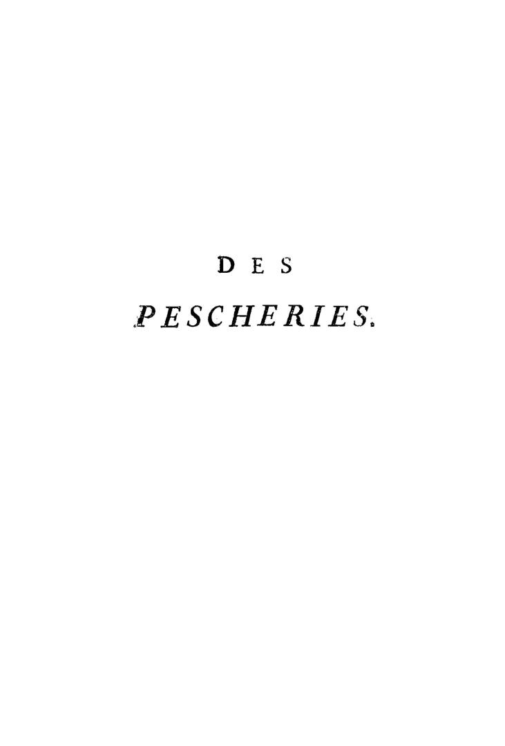 Des pescheries