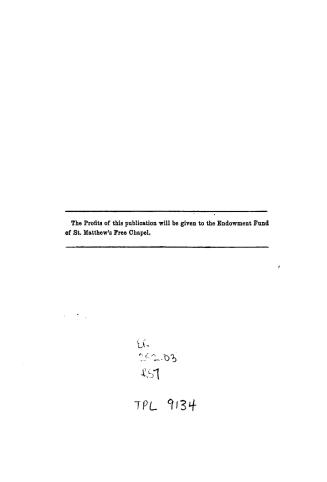 Purgatory, transubstantiation, and the Mass, examined by the light of Holy Scripture, right reason, and Christian antiquity: three sermons, preached o(...)