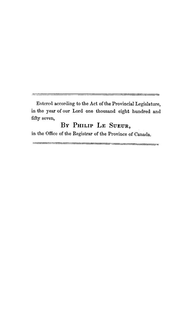 Tables showing the interest at 6, 7, & 8 per cent, on any sum from 1 to 10,000 dollars, in a comprehensive series of days, months and years