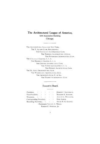 Catalogue of the second exhibition 1902 of the Toronto Architectural Eighteen Club