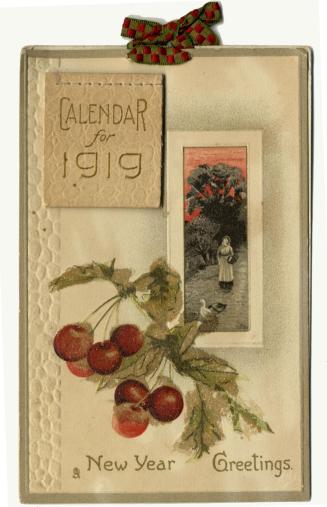 Calendar for 1919 : New Year greetings