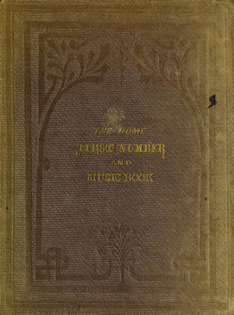 The home first number and music book