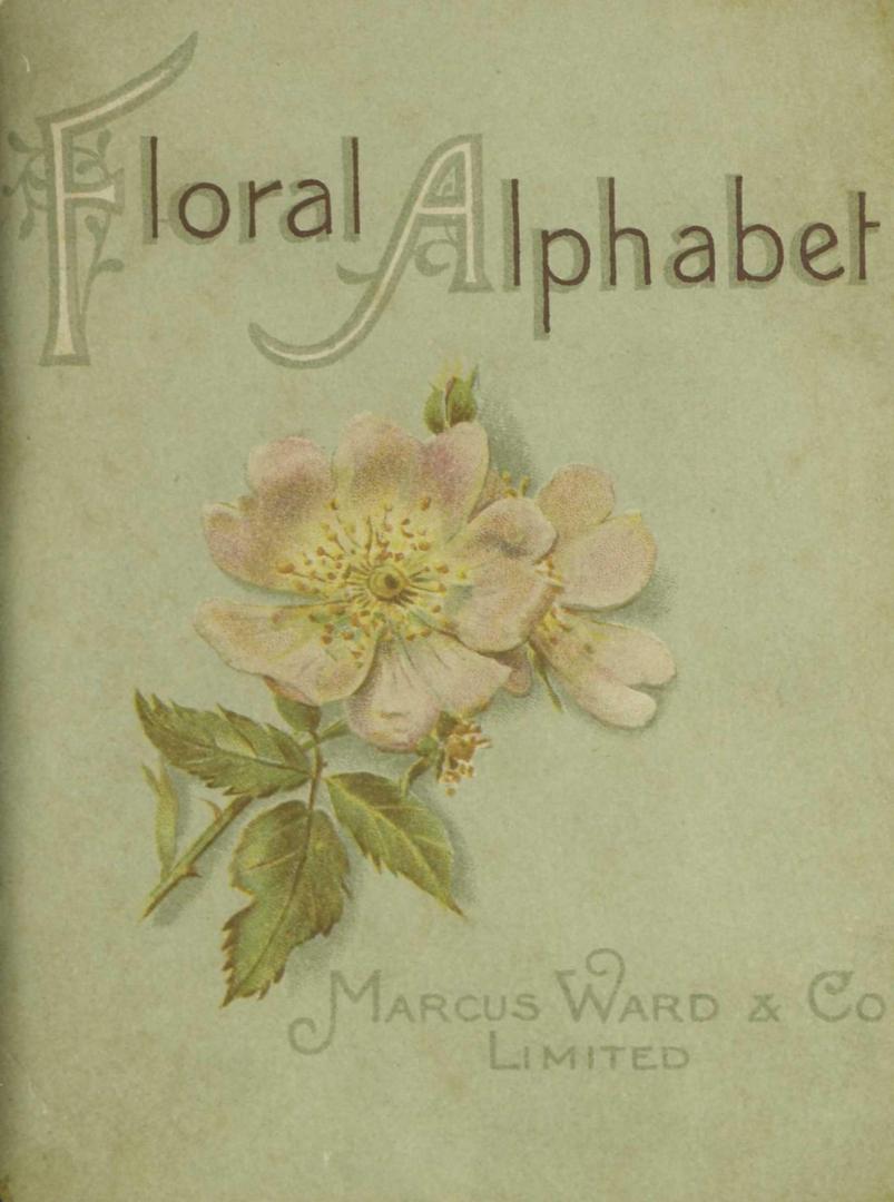 Floral alphabet