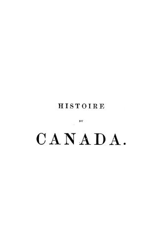 Histoire du Canada, depuis sa découverte jusqu'à nos jours