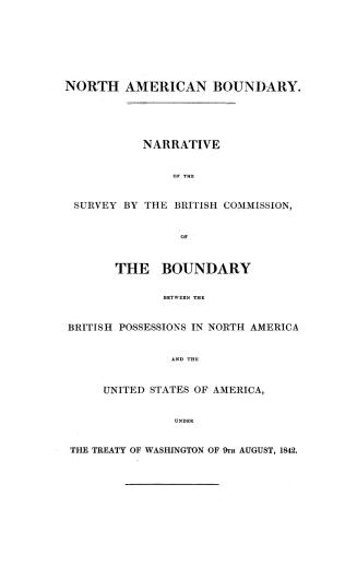 North American boundary,