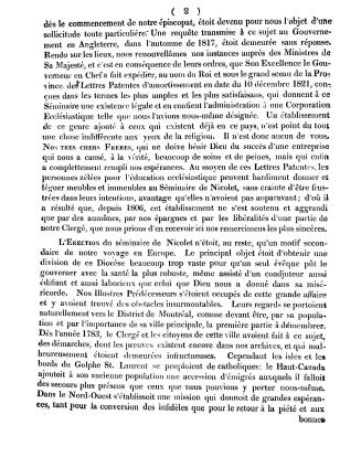 Mandement de Monseigneur l'Evêque de Québec