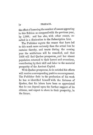 The Quebec directory for... containing a complete list of all the inhabitants of the city, with full descriptions of their businesses and professions (...)