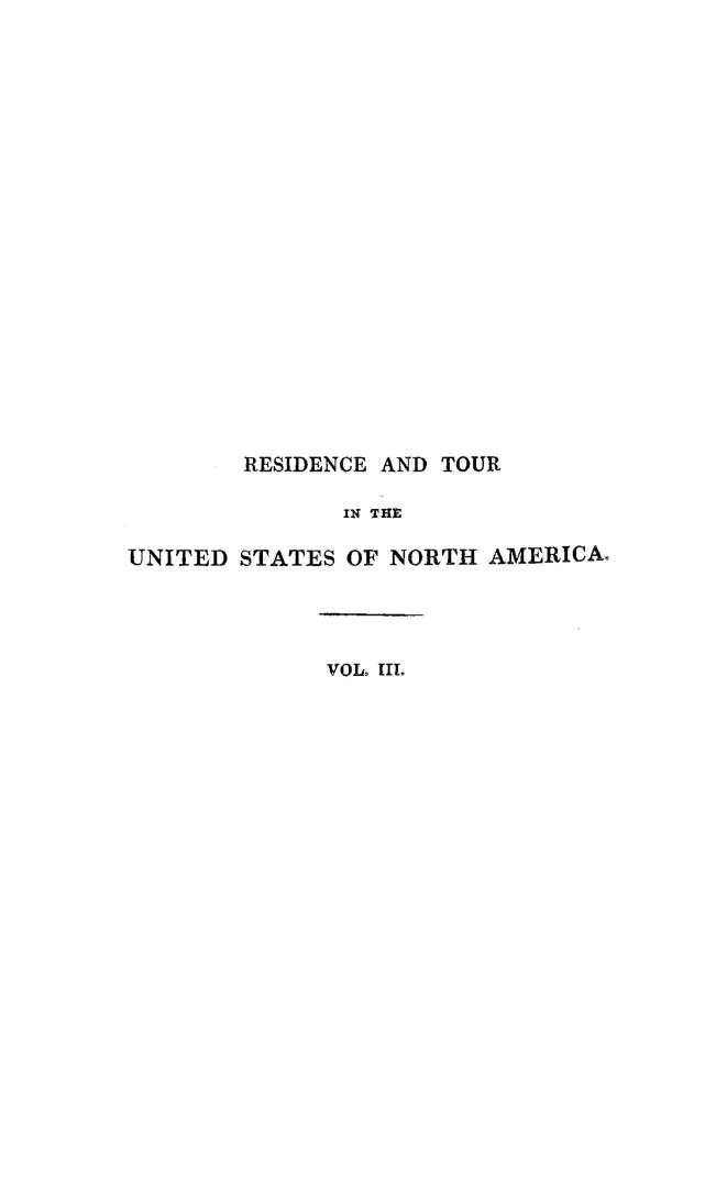 Journal of a residence and tour in the United States of North America from April, 1833, to October, 1834