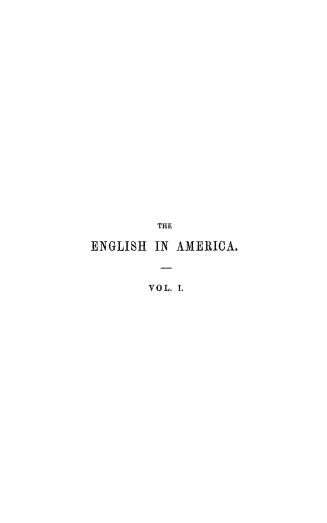 The English in America