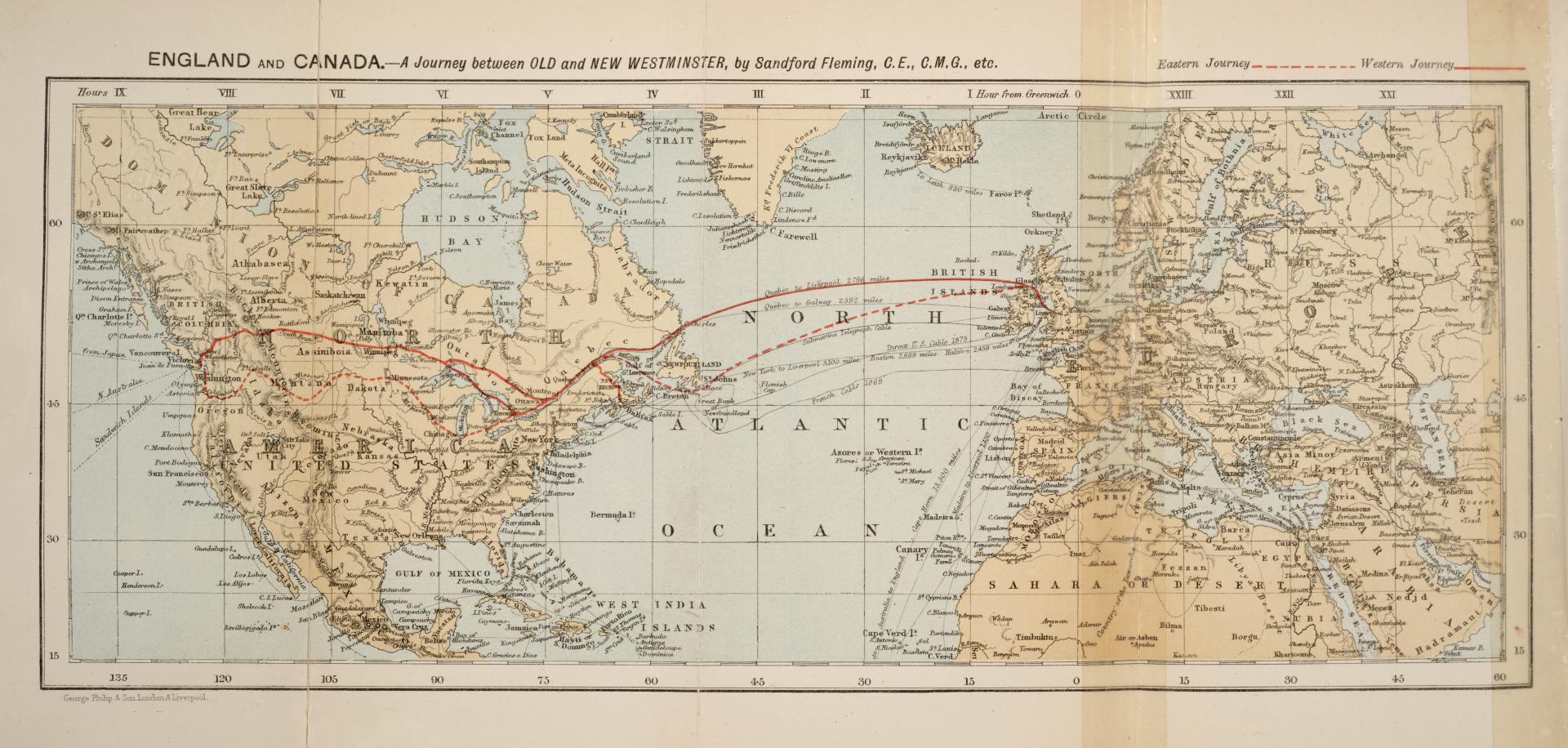 England and Canada : a summer tour between old and New Westminster with historical notes