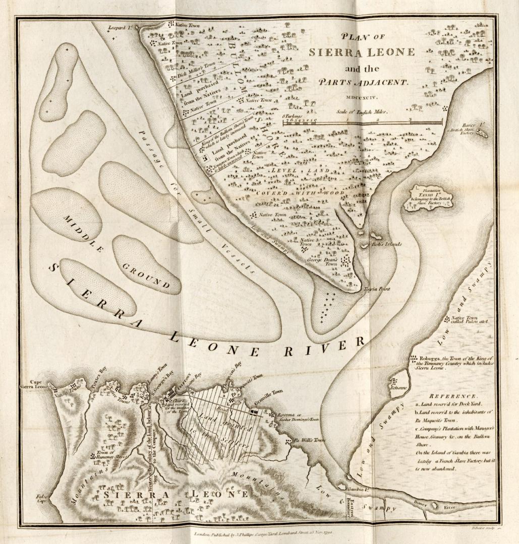 Substance of the report delivered by the Court of Directors of the Sierra Leone Company: to the General Court of Proprietors, on Thursday, the 27th March, 1794